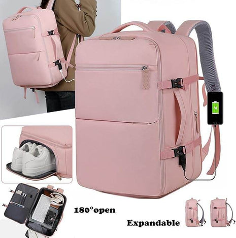 Sac à dos valise spacieux extensible 2 en 1 - Backpack dz