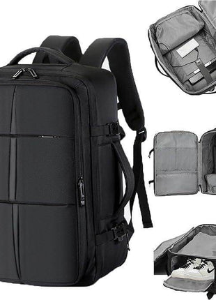 Sac a Dos Cartable avec Compartiment Chaussures 17 Pouces - Backpack dz