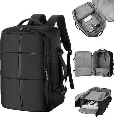 Sac a Dos Cartable avec Compartiment Chaussures 17 Pouces - Backpack dz