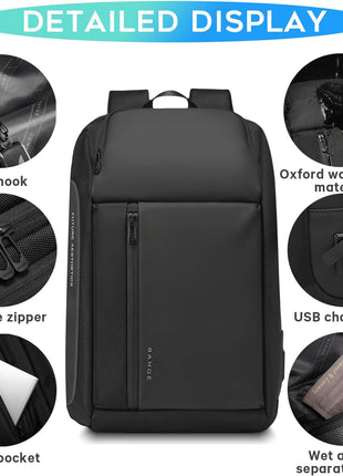 Sac à Dos Business Bange pour Ordinateur – Durable, Spacieux & idéal pour Voyager