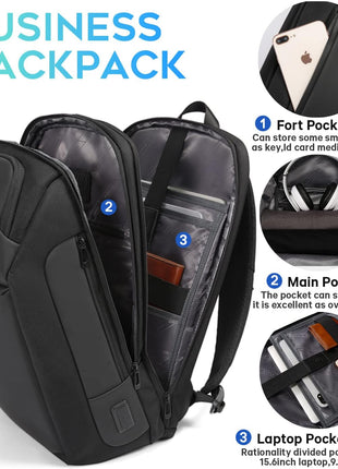 Sac à Dos Business Bange pour Ordinateur – Durable, Spacieux & idéal pour Voyager