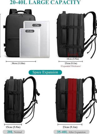Sac à dos Cartable léger pour professionnels 17 pouces - Backpack dz