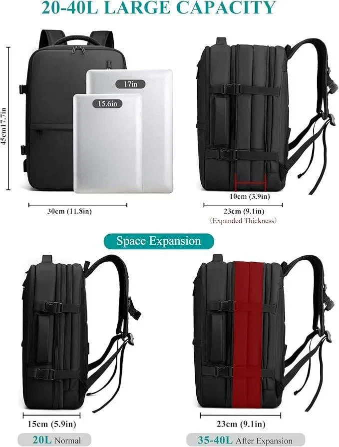 Sac à dos Cartable léger pour professionnels 17 pouces - Backpack dz