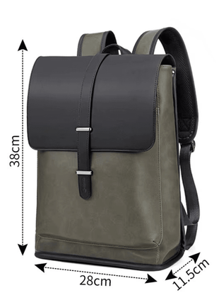 Sac a Dos Rétro Style décontracté en Cuir PU - Backpack dz