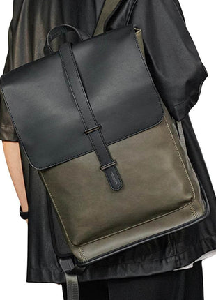 Sac a Dos Rétro Style décontracté en Cuir PU - Backpack dz