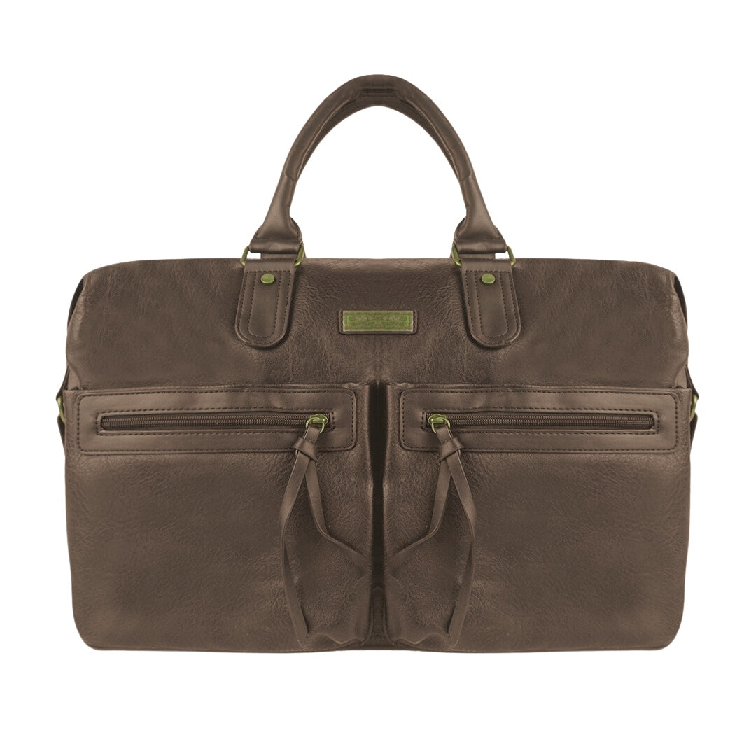Sac de Voyage Vintage en Cuir PU