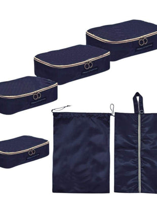 Coffret de rangement 6 pièces de voyage French Connection - Backpack dz