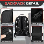 Sac à dos 50L, pour voyage et ordinateur 17 pouces