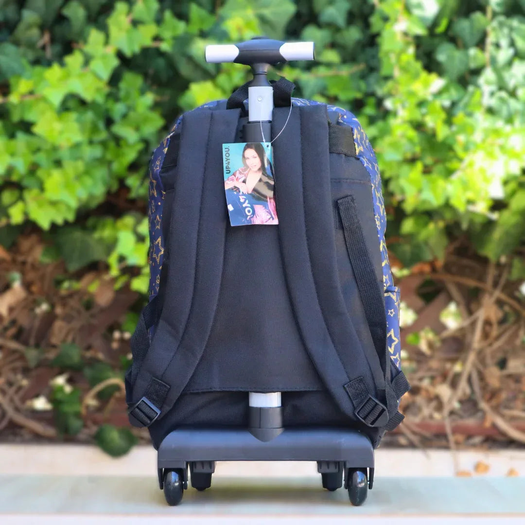 Sac a Dos chariot avec Roulettes scolaire - Backpack dz