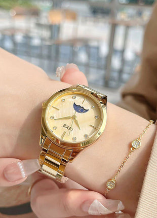 IEKE Belina Moonlight Grace – Élégance dorée & éclat lunaire