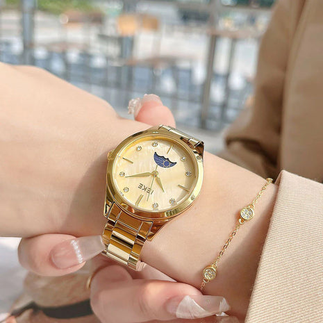 IEKE Belina Moonlight Grace – Élégance dorée & éclat lunaire