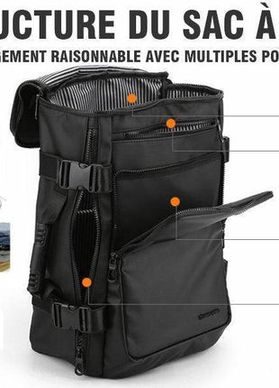 Sac a Dos Cartable voyage avec Bandoulière 3 en 1 - Backpack dz