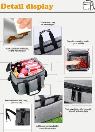 Pack Aventure & Quotidien – Sac à dos 55L + Sling bag + Sac isotherme