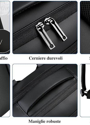 Sac à Dos et Cartable Professionnel 2 en 1 - Backpack dz