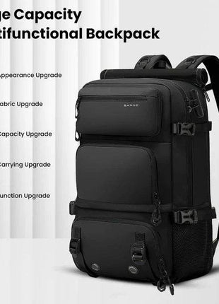 Sac à dos de voyage BANGE 3 en 1 Antivol avec bandoulière amovible - Backpack dz