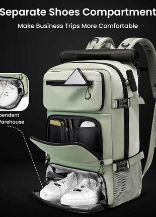 Sac à dos de voyage BANGE 3 en 1 Antivol avec bandoulière amovible - Backpack dz