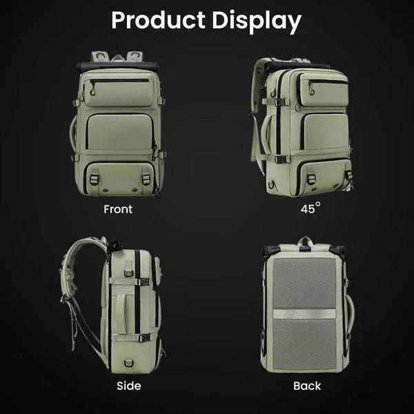 Sac à dos de voyage BANGE 3 en 1 Antivol avec bandoulière amovible - Backpack dz