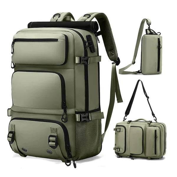 Sac à dos de voyage BANGE 3 en 1 Antivol avec bandoulière amovible - Backpack dz