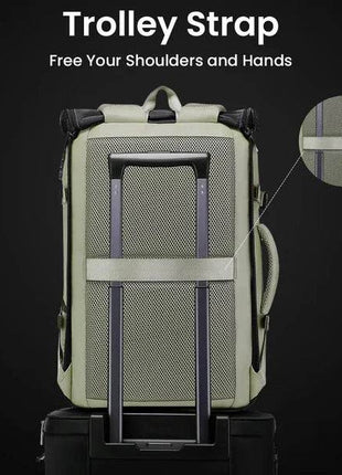 Sac à dos de voyage BANGE 3 en 1 Antivol avec bandoulière amovible - Backpack dz
