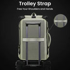 Sac à dos de voyage BANGE 3 en 1 Antivol avec bandoulière amovible - Backpack dz