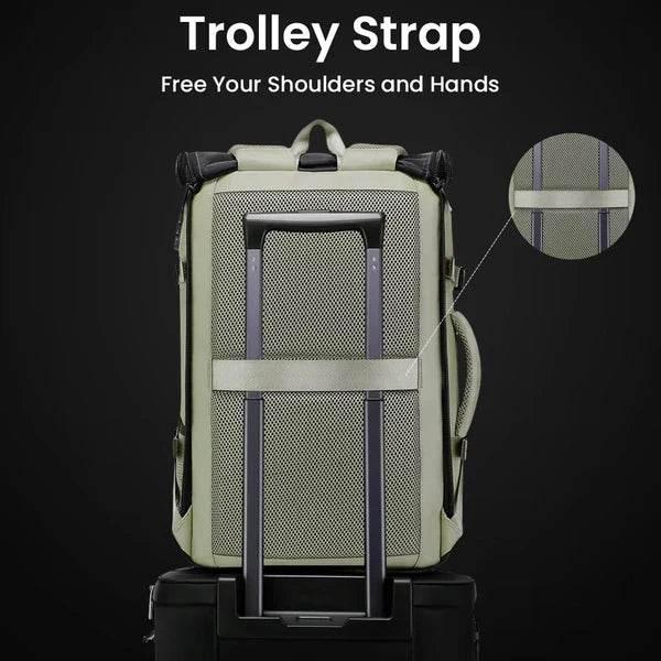 Sac à dos de voyage BANGE 3 en 1 Antivol avec bandoulière amovible - Backpack dz