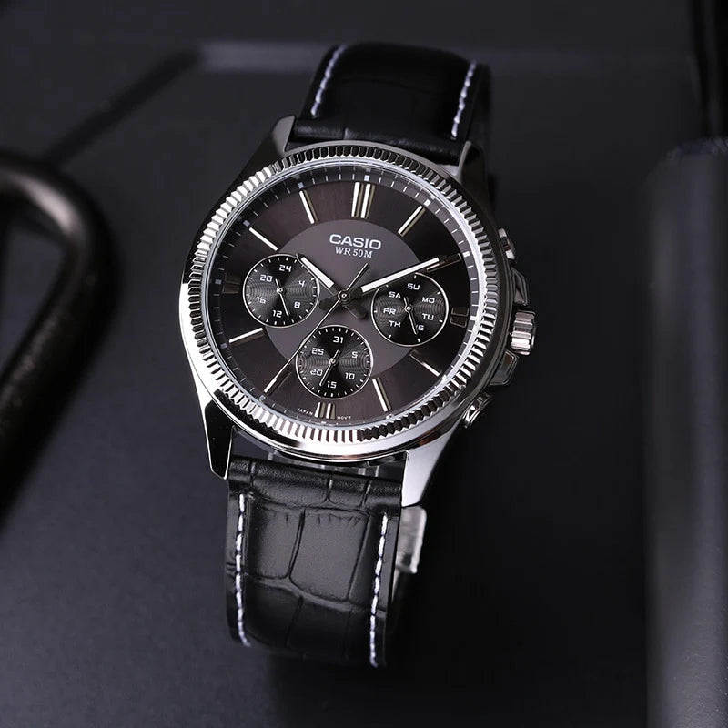 Monte homme bracelet en cuir CASIO 1375L