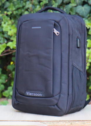 Grand Sac à Dos Wiersoon – Antivol, Pratique et Confortable au Quotidien 18"