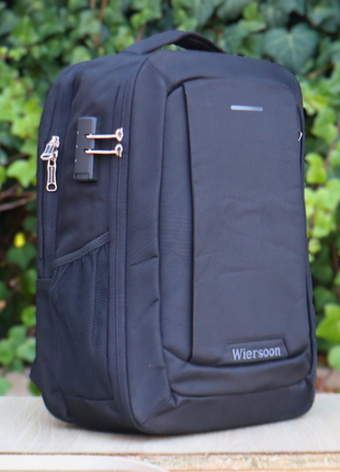 Grand Sac à Dos Wiersoon – Antivol, Pratique et Confortable au Quotidien 18"