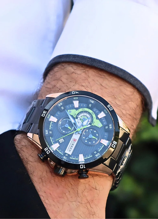 Montre Homme CURREN Original – Acier Inoxydable & Élégance Classique