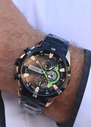 Montre Homme CURREN Original – Acier Inoxydable & Élégance Classique