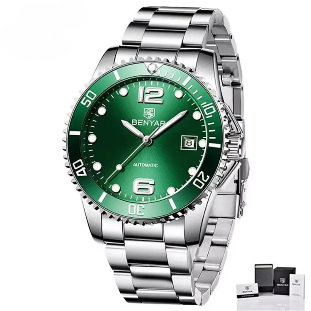 BENYAR Hommes – le mécanisme qui impose le respect. montre automatique élégance mécanique - Backpack dz