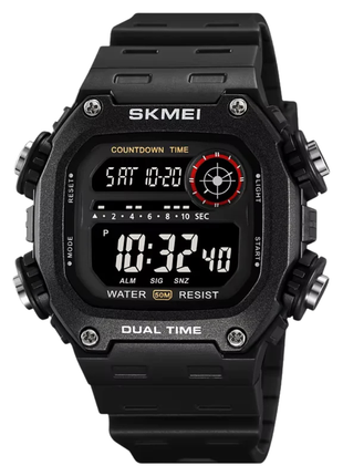 SKMEI 2126 – Montre homme digitale sport au look rétro et fonctions complètes