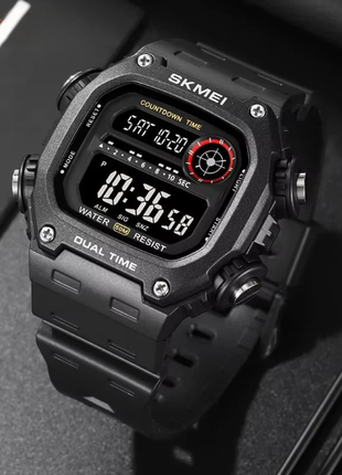 SKMEI 2126 – Montre homme digitale sport au look rétro et fonctions complètes
