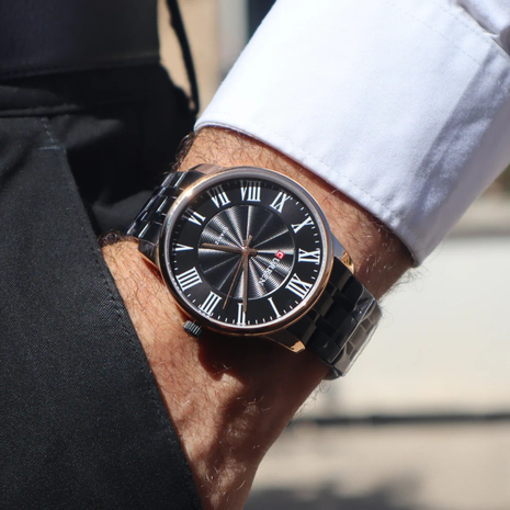 CURREN – L’élégance virile du look business affirmé & style classique revisité