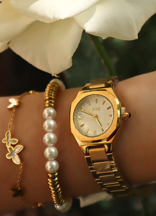 Coffret Cadeau IEKE Eliska – Doré Sublime & Détails Perlés