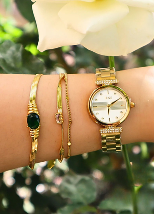 Coffret Cadeau IEKE Eliska – Doré Sublime & Détails Perlés