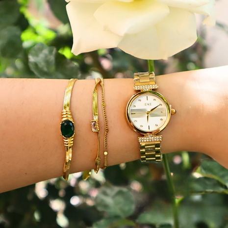 Coffret Cadeau IEKE Eliska – Doré Sublime & Détails Perlés