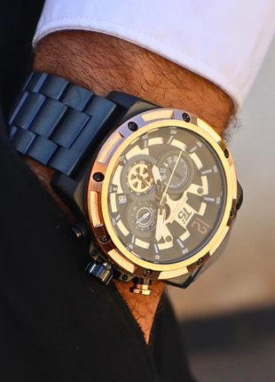 Coffret T5 Unique – Montre chronographe avec bracelets interchangeables : puissance, style et polyvalence