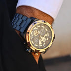 Coffret T5 Unique – Montre chronographe avec bracelets interchangeables : puissance, style et polyvalence - Backpack dz