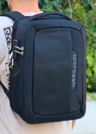 Sac à Dos Wiersaam – Antivol, Moderne et Ultra-Pratique 17"