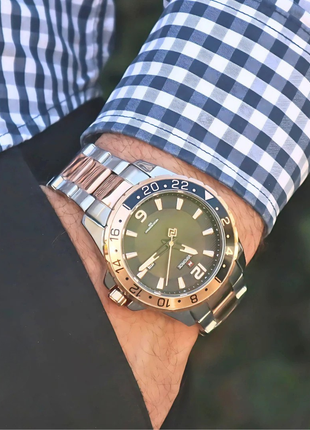 Montre Analogique NAVIFORCE Acier bronze & Élégance Intemporelle Homme