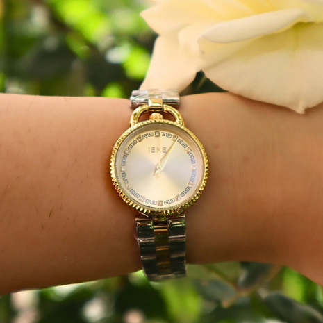 IEKE Rebeka – Montre pour Femme, Ronde au Charme Vintage & Moderne 88260