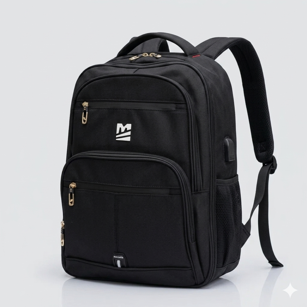 Sac a Dos Marcelo 17' Robuste Multipoches