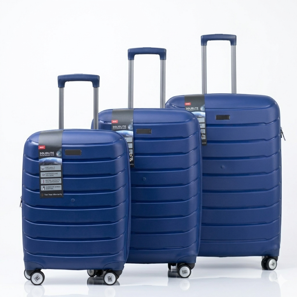 Pack de valises 3 pièces IT extensible International Traveler