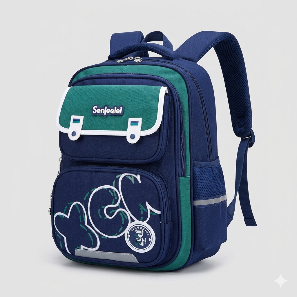 حقيبة ظهر مدرسية - راحة فائقة وأسلوب ديناميكي