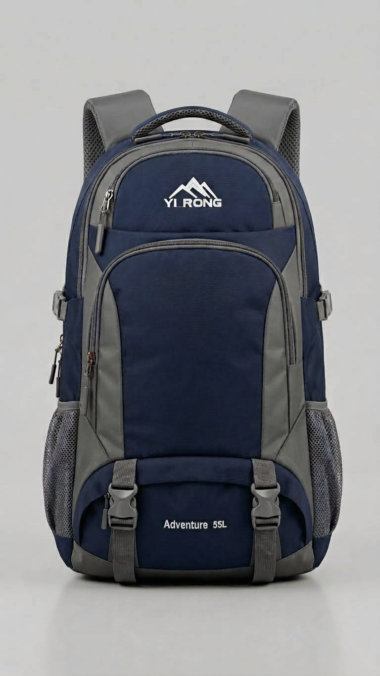 Sac à Dos Randonnée 55 L YLRONG – Camping & Voyage, 53 × 35 × 17 cm