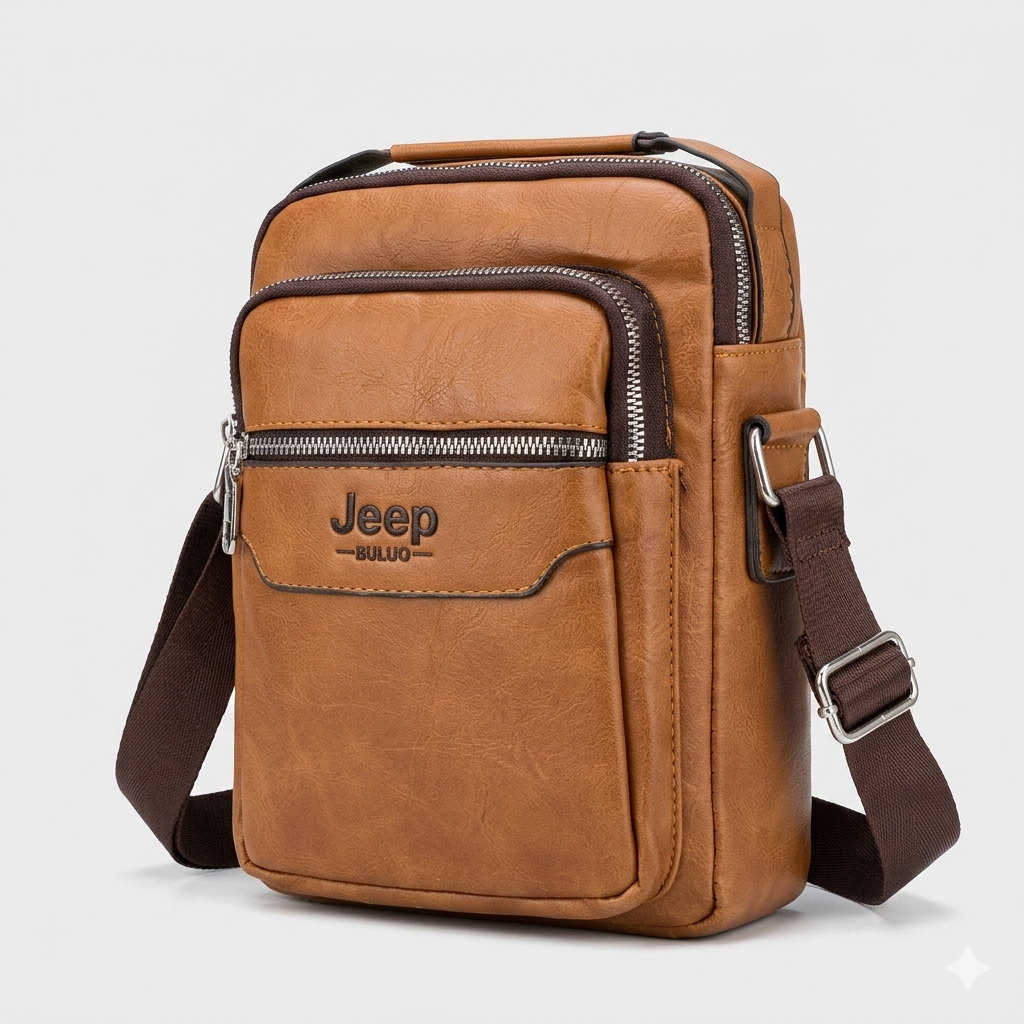 Sacoche Jeep en Cuir Fendu 1130