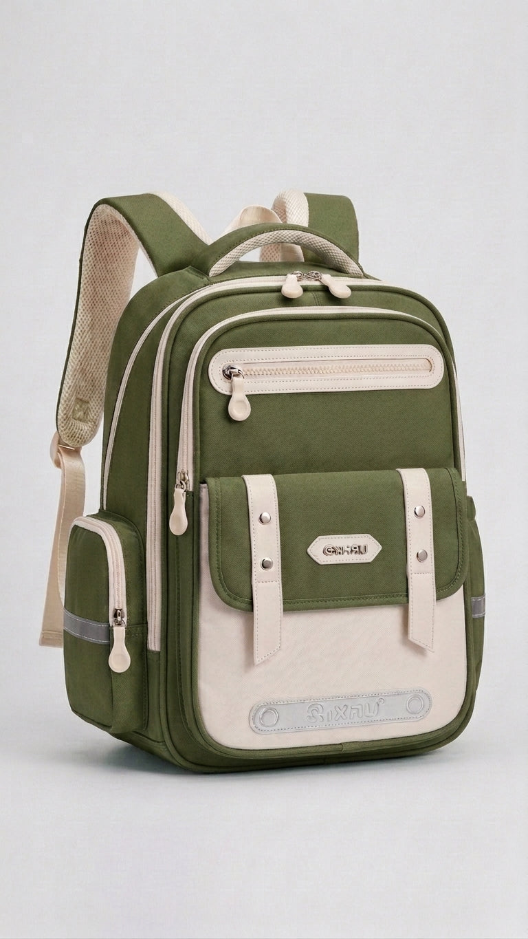 Sac à dos Scolaire avec dos réspirant et orthopédique