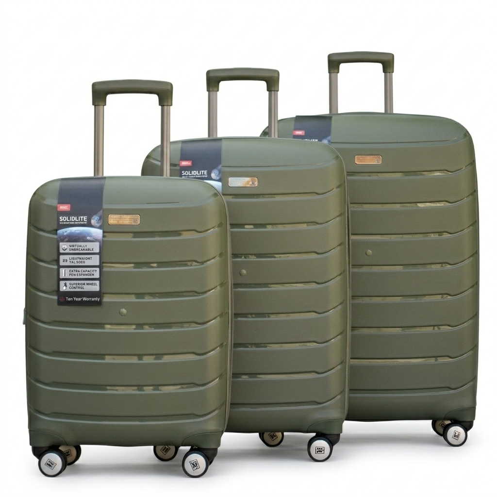 Pack de valises 3 pièces IT extensible International Traveler