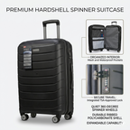 Pack de valises 3 pièces IT extensible International Traveler